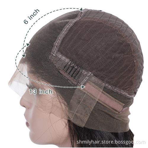 Wholesale Factory Price 100% Human Hair Lace Wigs Brazilian 13x6 Virgin Cuticle Aligned Hair Lace Front Wig